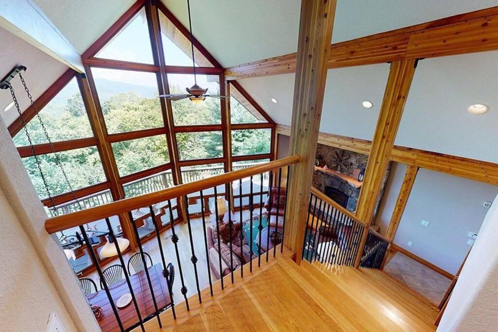 --Mountain Chalet Getaway With Breathtaking View Next To Tail Of Dragon-- Robbinsville Eksteriør billede