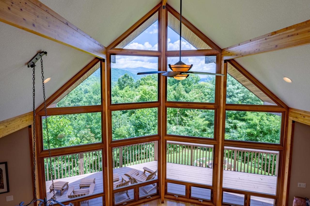 --Mountain Chalet Getaway With Breathtaking View Next To Tail Of Dragon-- Robbinsville Eksteriør billede